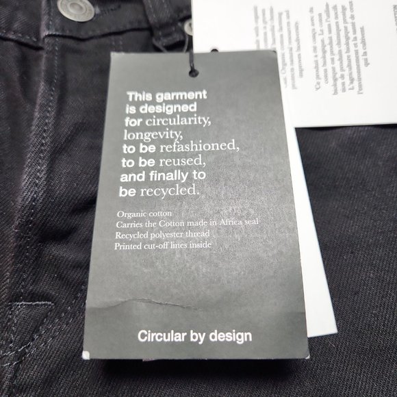 Selected Brand New High Rise Wide Leg Jeans - 27 - Picture 5 of 5